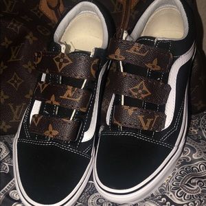 Vans Black and Brown Sneakers